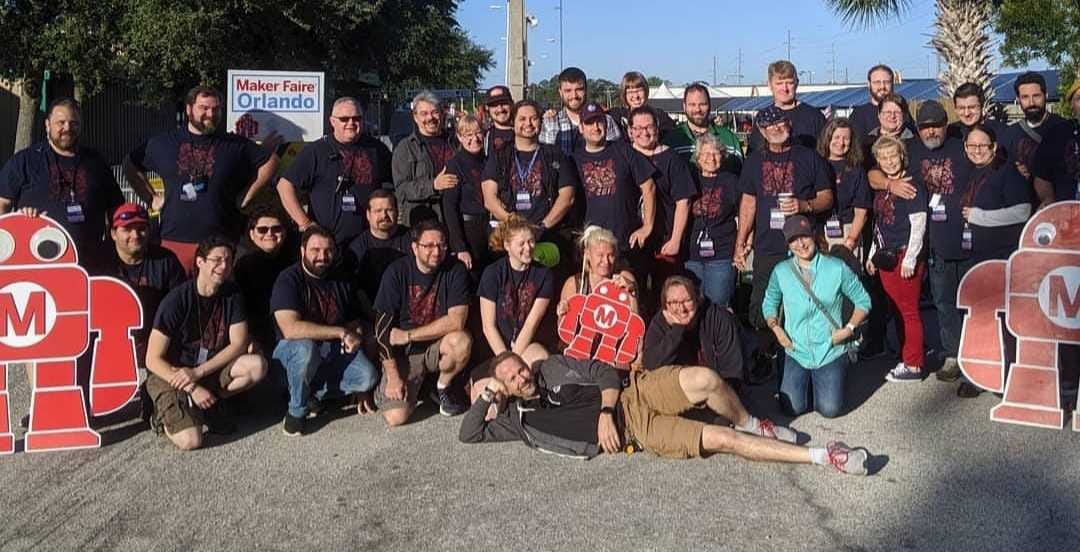 Maker Faire Orlando 2019 crew